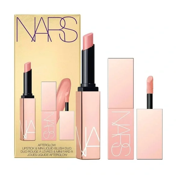 NEW NARS Afterglow Lipstick & Mini Liquid Blush Duo - Picture 2 of 4